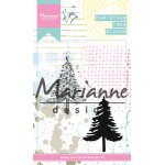 MM1625 Stemple silikonowe Marianne-  choinki
