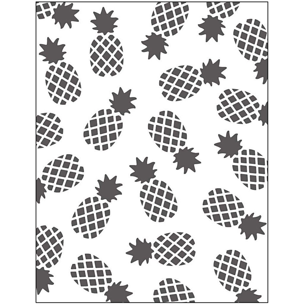 11769 Folder do embossingu 11x14cm - ananasy