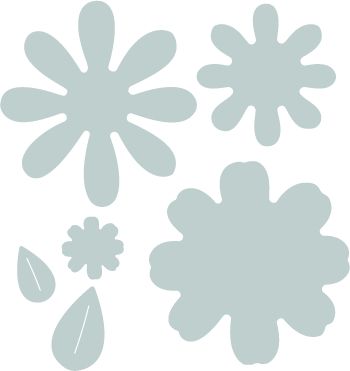 662635 Wykrojnik BigzDie - Flowers With Leaves-kwiaty