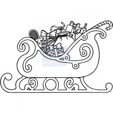 SDCSA6200 Stempel silikonowy Sweet Dixie - sanie