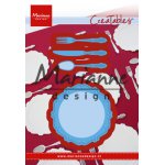 LR0566 Wykrojniki Creatable- talerz i sztućce