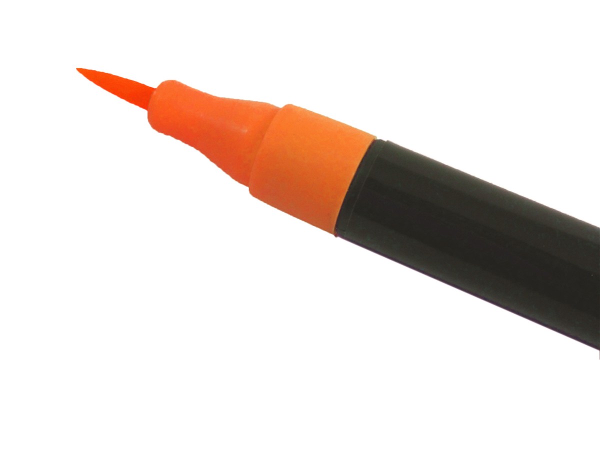 19502 Brush Marker Izink - Cire - Pomarańczowy