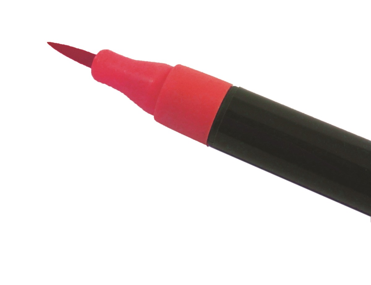 19505 Brush Marker Izink - Framboise - bordowy