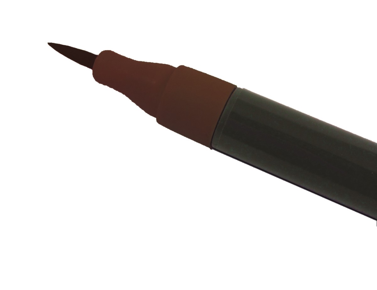 19516 Brush Marker Izink - Brou de noix - Ciemno Brązowy