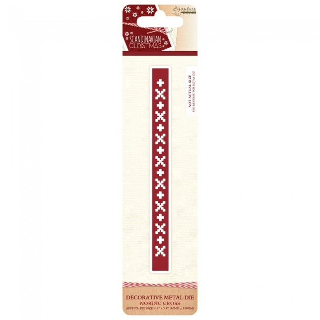 S-SX-MD-NCRO Wykrojniki Scandinavian Christmas-Nordic Cross-krzyż