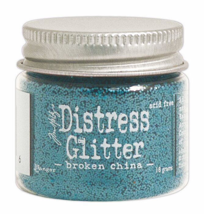 TDG39136 Broken China Distress Glitter