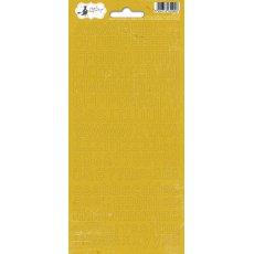 p13-405 Arkusz naklejek z literkami When we first met 01, 10,5 x 23cm