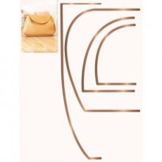 S-SL-MMD-DOMCL Wykrojnik Sew Lovely - Dome Clutch Bag