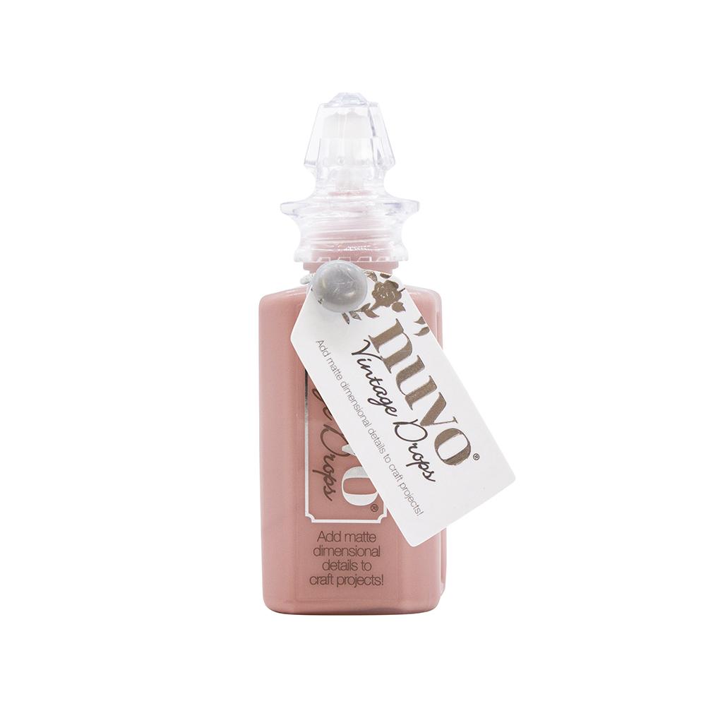 1307N Perełki Tonic Nuvo Vintage Drops-Dusty Rose