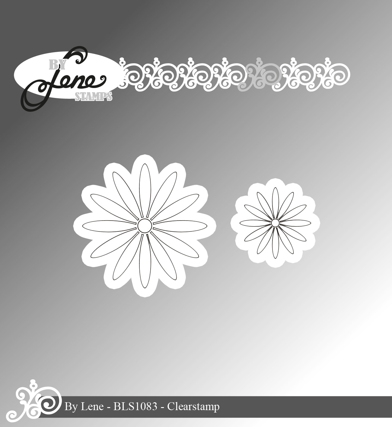 BLS1083 Stempel By Lene - stokrotka