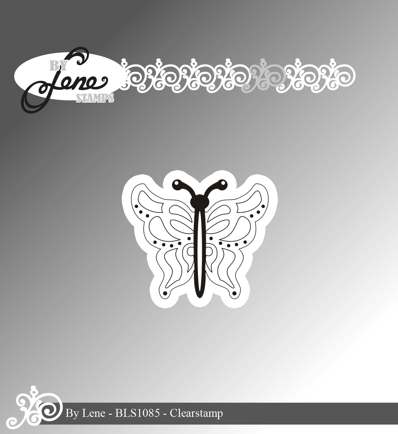 BLS1085 Stempel By Lene - motyl