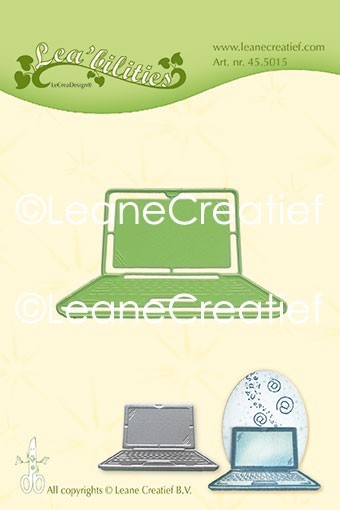 45.5015 Wykrojnik Leane Creatief - laptop