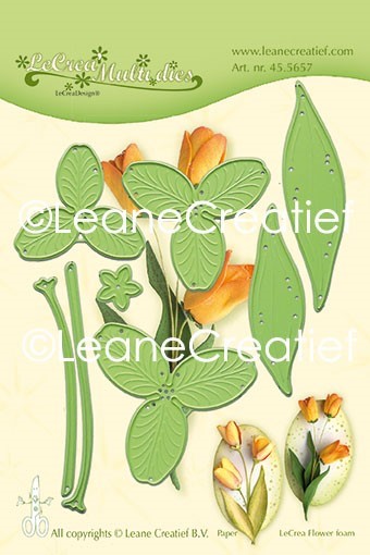 45.5657 Wykrojnik Leane Creatief - tulipan 3D
