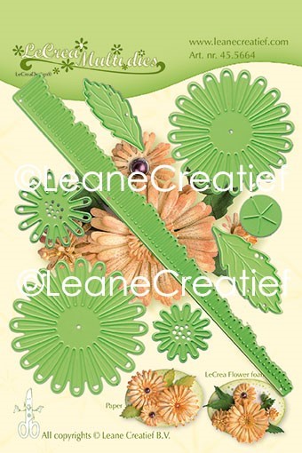 45.5664 Wykrojnik Leane Creatief - chryzantema