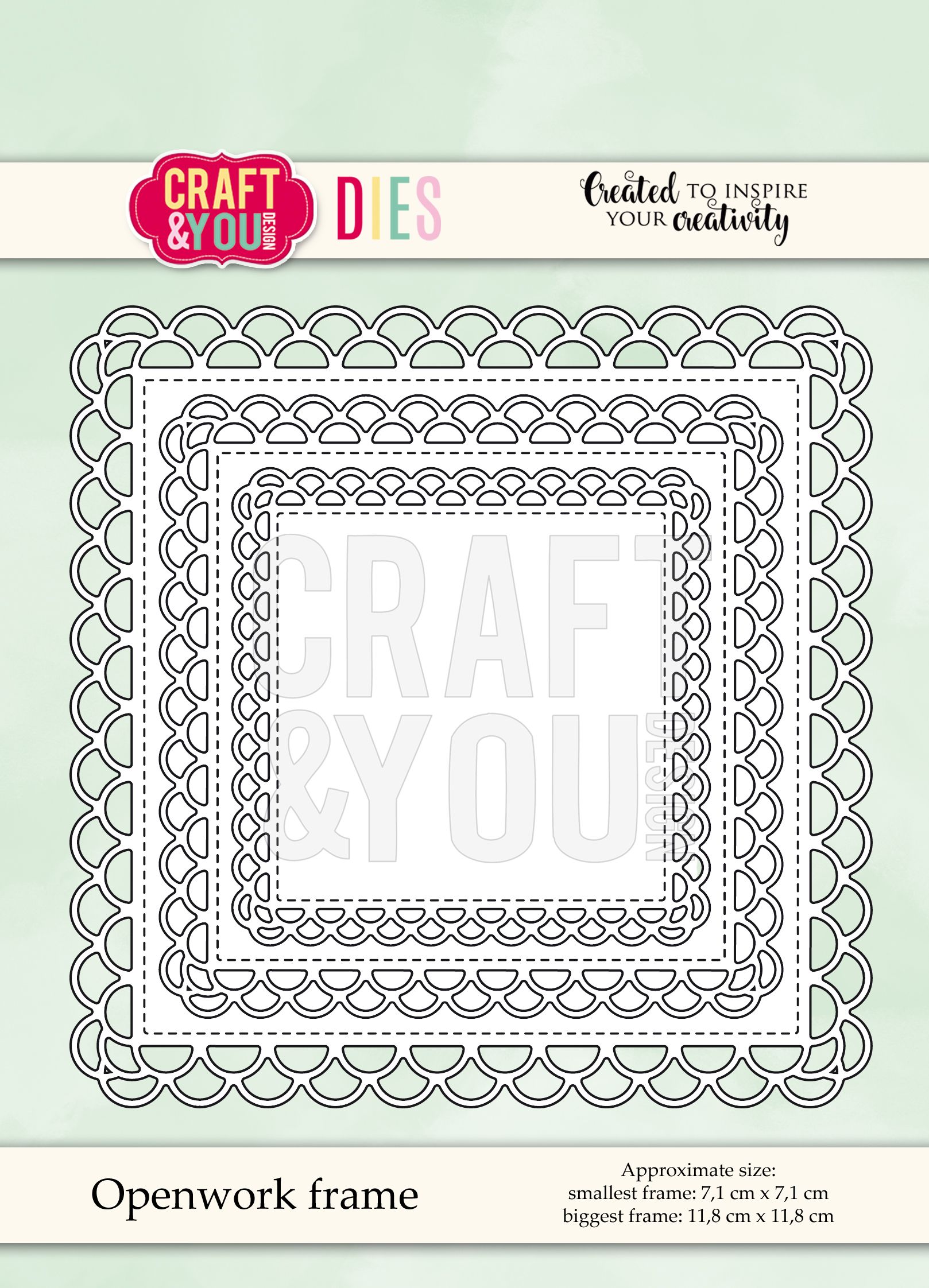 CW072 Openwork frames
