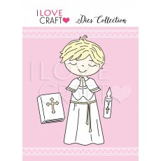 D007 Cutting Die - Communion Boy 