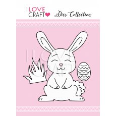 D014 Cutting die - Easter Bunny