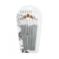 972N Pędzle 12sztuk - Paint Brush Set - Tonic Studios