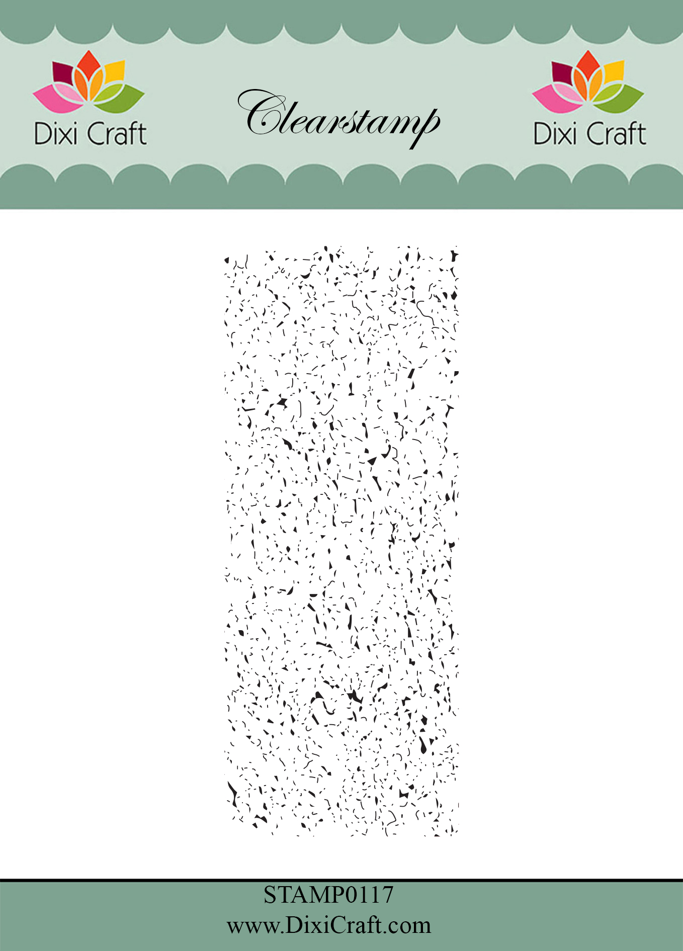 STAMP0117 Stemple Dixi Craft - tekstura kleksy #1
