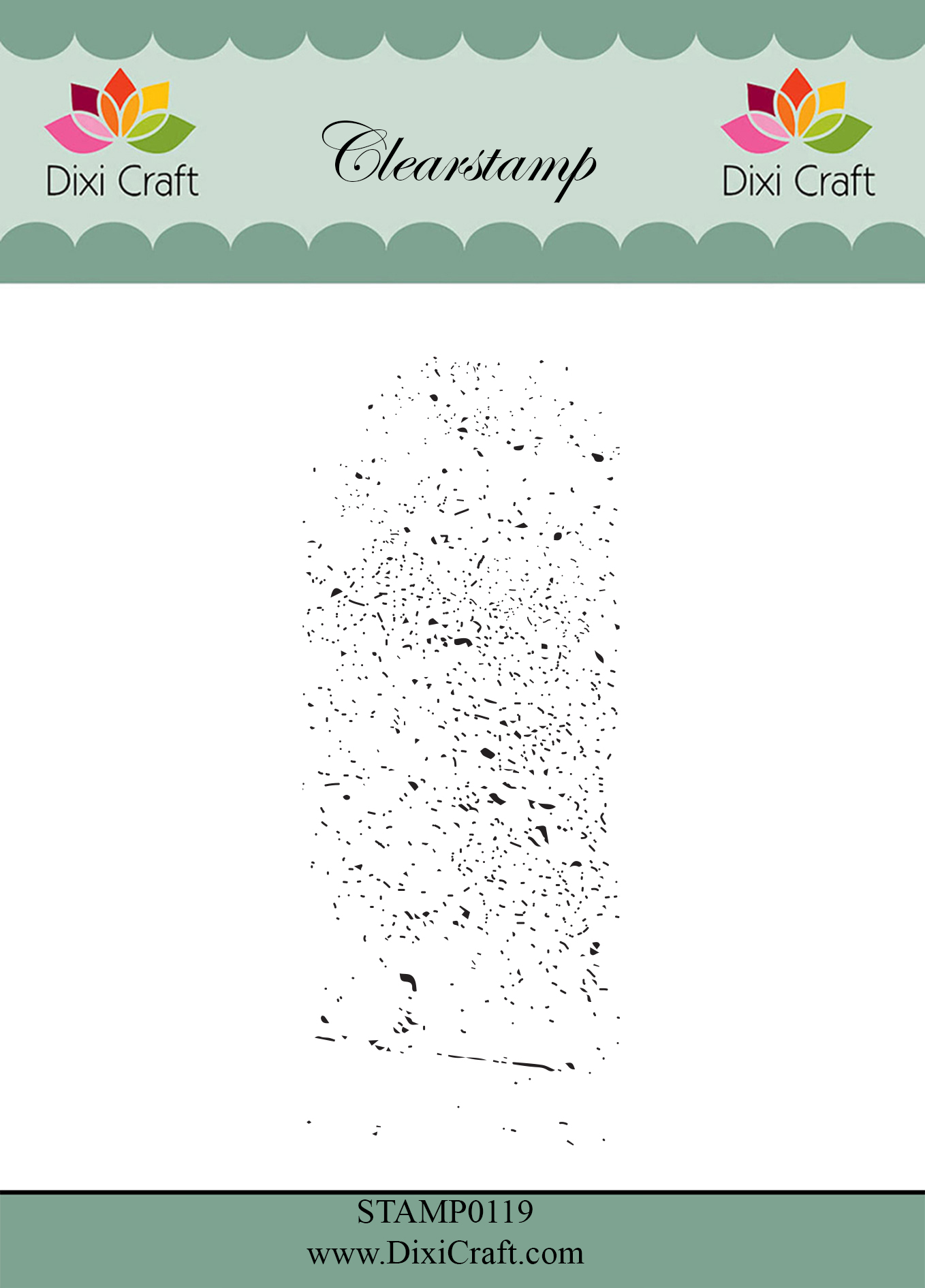 STAMP0119 Stemple Dixi Craft - tekstura kleksy #2