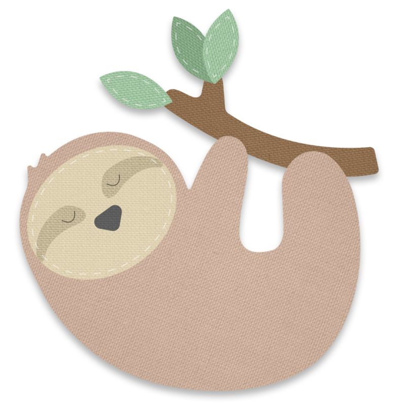 663334 Wykrojnik Sizzix Bigz Die - Sloth-leniwiec