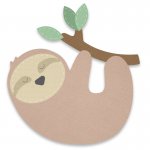 663334 Wykrojnik Sizzix Bigz Die - Sloth-leniwiec