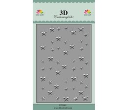 EFL001 Folder do embossingu Dixi Craft- gwiazdki