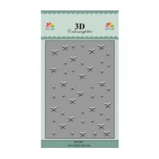 EFL001 Folder do embossingu Dixi Craft- gwiazdki