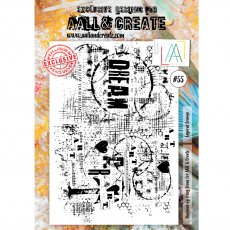 #55 AAll&Create - Stemple A4 - Layered Grunge