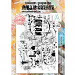 #55 AAll&Create - Stemple A4 - Layered Grunge
