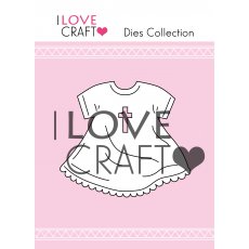 D021 Cutting Die - baptismal robe
