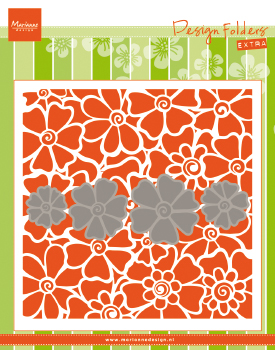 DF3452 Folder do embossingu + wykrojnik Marianne Design - maki