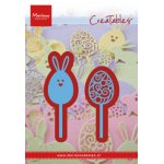 LR0590 Wykrojniki Creatable- Easter Pins-jajka na patyku