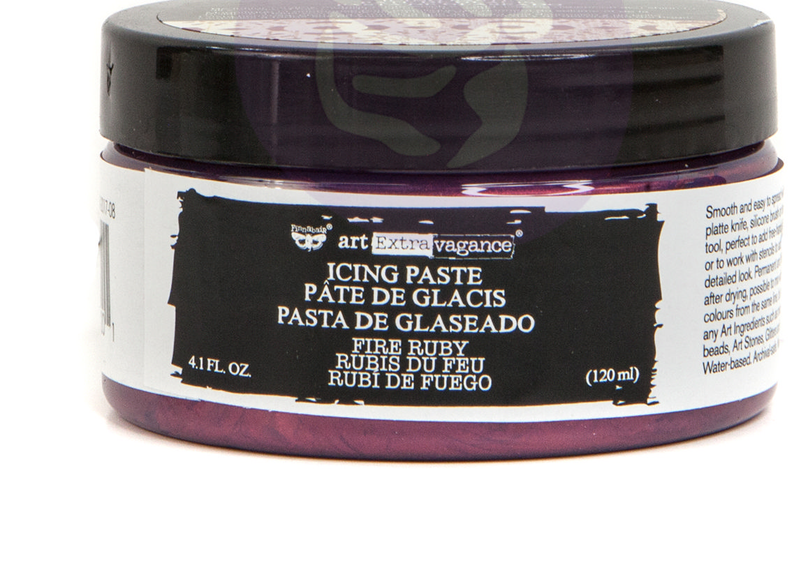 PM966201 Pasta - Finnabair Art Extravagance Icing Paste - Prima-fire ruby