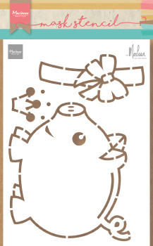 PS8027 Maska- Marianne Design - Piggy bank by Marleen