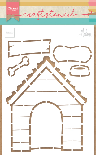 PS8030 Maska- Marianne Design - Doghouse by Marleen