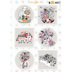 EWK1269 A4 one side paper - Marianne Design - Tres Jolie 2