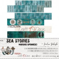 CC-NAP-SS-F1 SEA STORIES - zestaw pasków z napisami i dodatkami