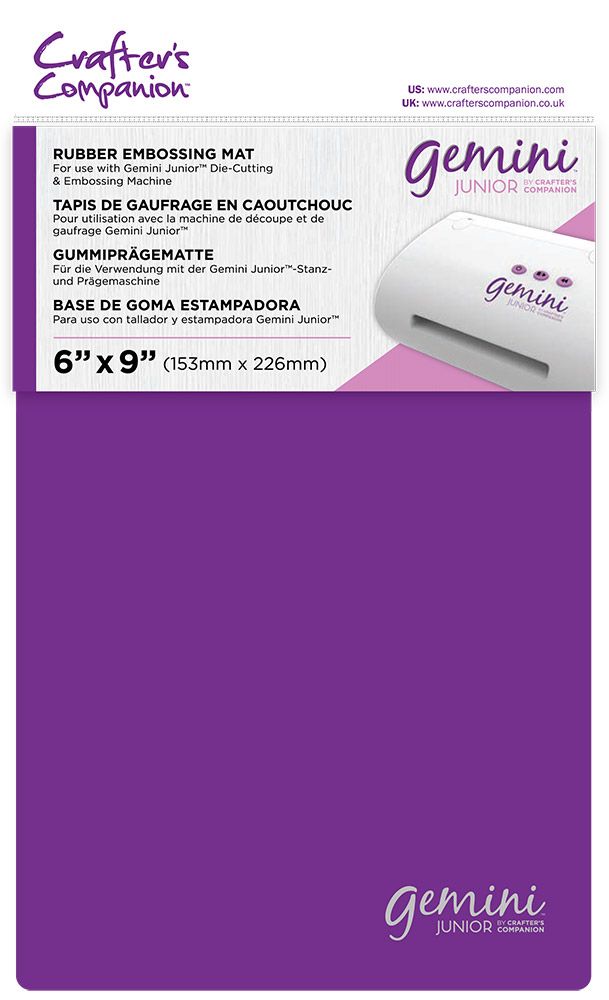 GEMJR-ACC-RUBM Mata do embossingu do maszynki Gemini Junior