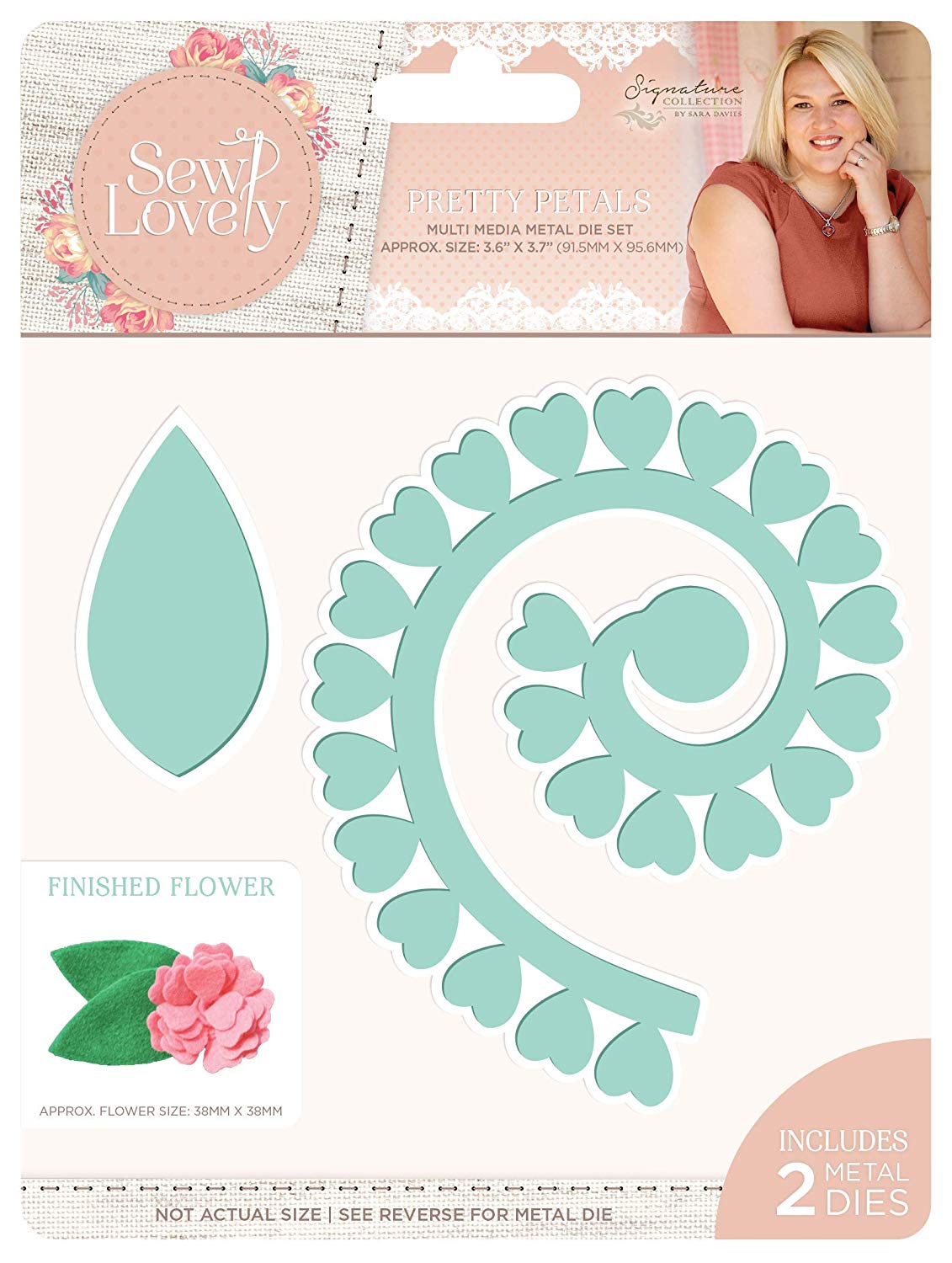 S-SL-MMD-PPET Wykrojnik Sew Lovely - Pretty Petals