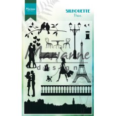 CS1027 Clear Stamp - Silhoutte Paris