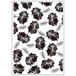 CTFD3061 Crafts Too Embossing Folder - Tropical Flowers