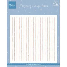 DF3456 Design Folder - Marianne Design -stripes
