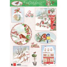 EWK1271 Arkusz A4 -Marianne Design - Cozy Christmas 2