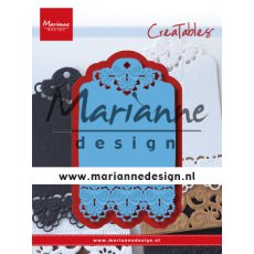 LR0616 Creatable Die-Brocante label-tag