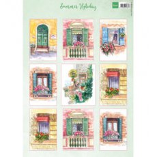 VK9577  A4 one side paper -Marianne Design -Summer Holidays 