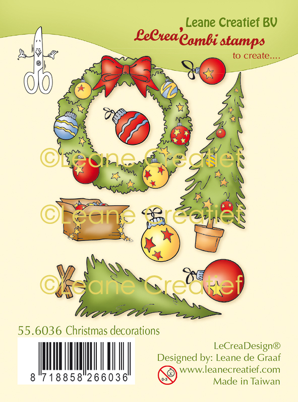 55.6036 Stemple Leane Creatief -świateczne dekoracje