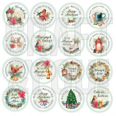 CP-CV12 sheet to be cut out Christmas Vibes