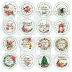CP-CV12 sheet to be cut out Christmas Vibes