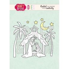 CW075 Die-Christams Nativity 2 -szopka 2